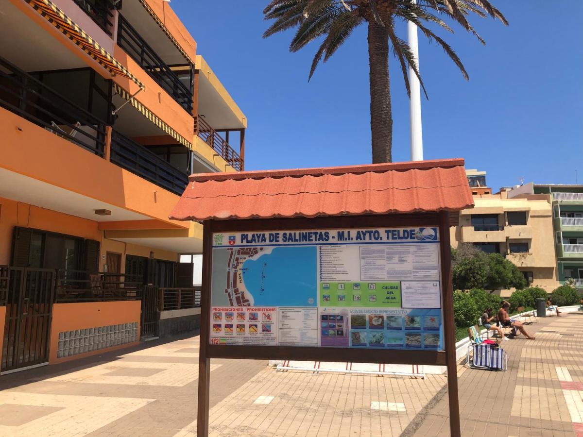 טלדה Espectacular En Primera Linea De La Playa מראה חיצוני תמונה